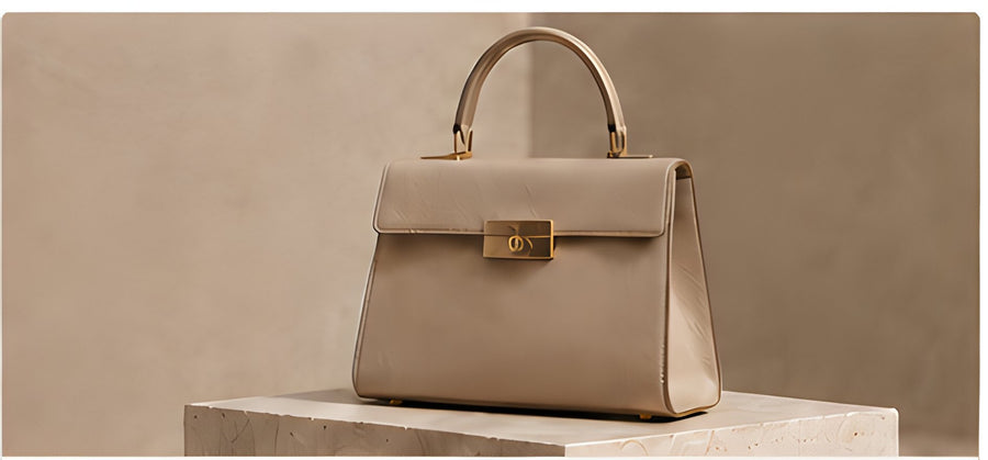 Women's handbags by DIID: structured top-handle bag